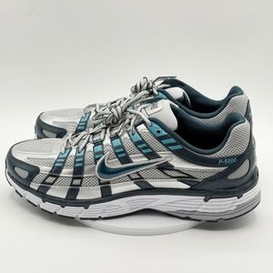Nike P-6000 Mens Size 11 Armory Navy‎ Silver Marine CD6404-402 Bowerman New